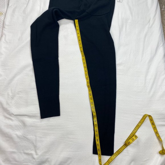NWT Revolve Plush Women's Large Knit Sweater Leggings Pants Black - Picture 11 of 13